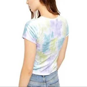 Free‎ People Bright Eyes Velvet Crop Top thumbnail 4