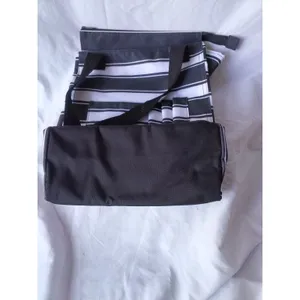 Thirty-One NWOT Tall Organizing Tote Ribbon Stripe New with out tags thumbnail 4