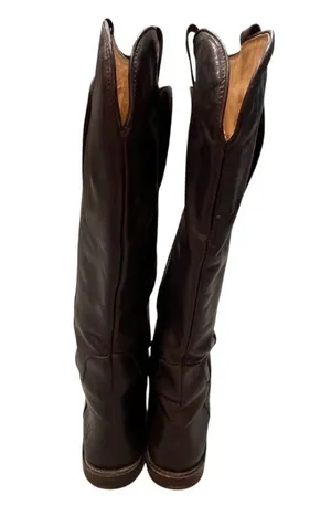 Frye Brown Leather Women’s Paige Tall Boots size 8.5 thumbnail 4