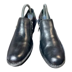 Born leather wedge Heels women's shoes Size 8M thumbnail 4