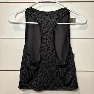 Athleta Shanti Leopard Crop Tank Top thumbnail 3