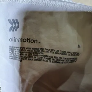All In Motion Womens White Athletic Running Shorts Lined Size‎ Medium thumbnail 7