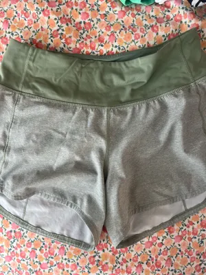 lululemon athletica Green Athletic Shorts thumbnail 2