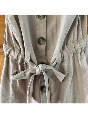Primark Belted Button Down Tank Top NWOT thumbnail 2