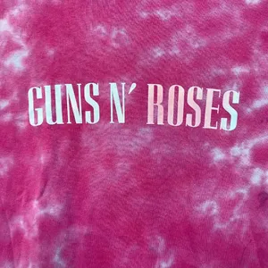 Guns N’ Roses Logo Rock Tie Dye Tshirt size Small thumbnail 2