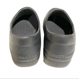 Crocs Womens Size 7 Black Dual Comfort Neria‎ Pro II Work Slip on Clog Rubber thumbnail 7