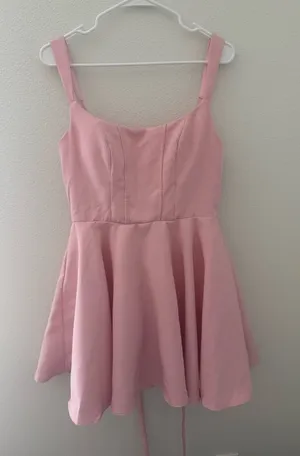 Mini dress Pink Size 6 thumbnail 1