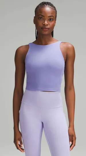 Lululemon Align High Neck Tank Top Dark Lavender 4 thumbnail 1