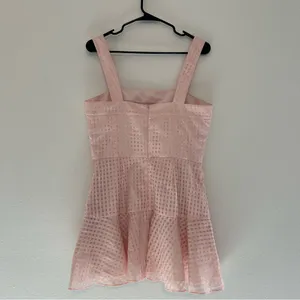 Amanda Uprichard NWOT Annalise Mini Dress in Blush Pink thumbnail 9