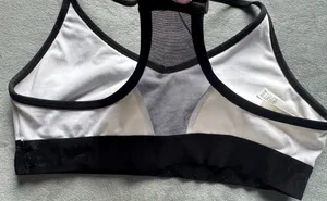White Victoria's Secret Sports Bra Medium-PINK thumbnail 3