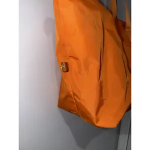 BRIC'S $210 Large‎ X Travel Deluxe Weekender Duffle Bag Orange Nylon Leather 22" thumbnail 7