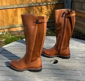 Knee High and Riding leather Boots- soft walk inara boots size 7.5‎ thumbnail 1