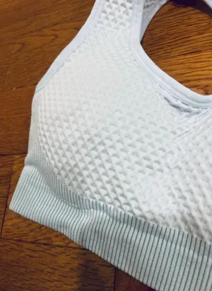 New Mix blue Seamless Outfit Workout Set Gym,Fitness Sports,Running SEXY set M thumbnail 7