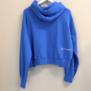 FP Movement Women's Undefeated Hoodie‎ Sweatshirt Size XS Blue Cropped thumbnail 2