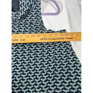 Free People We The Free Crop Top Women M Navy Geometric Mock Neck Sleeveless‎ thumbnail 5