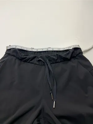 Lululemon‎ On The Fly Pant *28" Womens Size 6 Black W5ALWS Pull-on Stretch *FLAW thumbnail 4