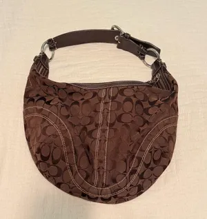 Vintage Coach hobo shoulder bag thumbnail 1