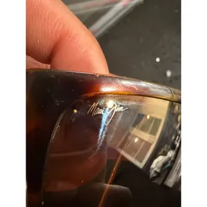 Maui Jim Tortoise Shell Sunglasses Made in Italy Rectangle Frame‎ Parts Repair thumbnail 8