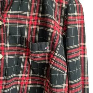 Tommy Hilfiger Women Dark Academia Preppy Plaid Button Down Shirt S Red Heritage thumbnail 5
