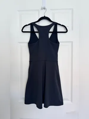 NWOT Outdoor Voices Volley Dress - Black - XS thumbnail 6