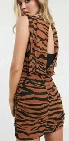 All Saints Hali Zephyr Tiger Print Mini Dress thumbnail 2