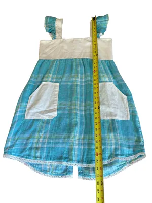 Forest Queen Vintage Style Pinafore Apron Dress Ruffle Cap Sleeves Womens Small thumbnail 8