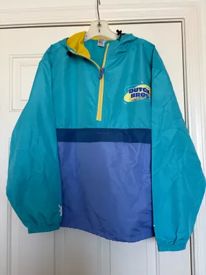 Dutch Bros Windbreaker Blue Size M thumbnail 1