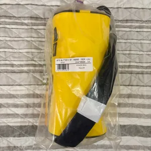 BTS Butter Samsonite Red 2nd Collaboration Pouch Bag Yellow thumbnail 4