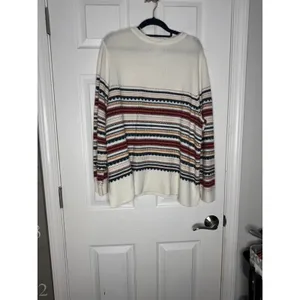 STYLE &‎ CO. Woman's Striped Crewneck Sweater Size 2XL thumbnail 3