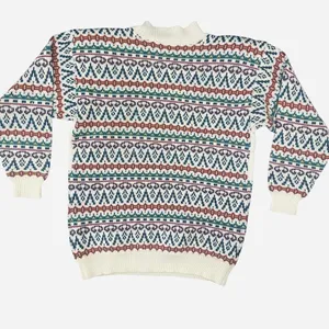 Vintage Northern Isles fair isle‎ knit sweater thumbnail 2