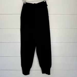 Vici Women’s Large Black Tie Front Dress Jogger Pants thumbnail 2