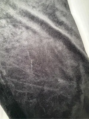 Y2K-inspired Juicy Couture Black Velour Pants • Size XL thumbnail 2