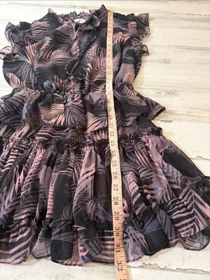 Misa Los Angeles Lilian Dress in San Miguel Palm Size XS thumbnail 12