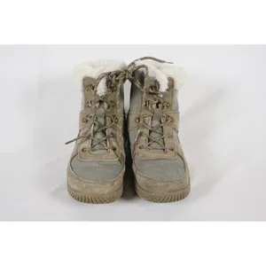 Weatherproof Vintage Boots Women's US 9M Chloe Leather Top Fur trim thumbnail 2