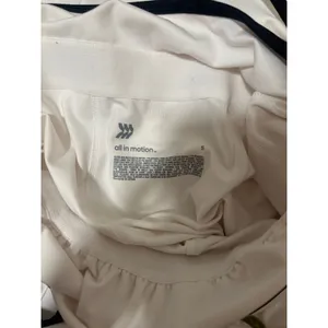 All In Motion Sleeveless White Tennis Dress S thumbnail 7