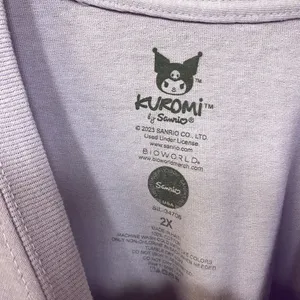 Kuromi The Naughty Kawaii Flying Fiend Sanrio Anime T-Shirt 2XL thumbnail 4