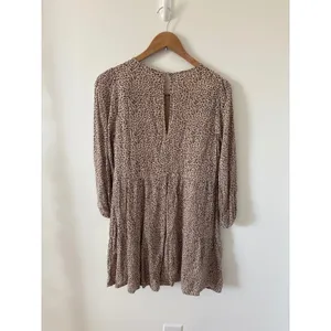 Abercrombie & Fitch Leopard Print‎ Tiered Mini Dress Size Small thumbnail 3