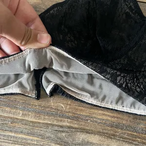 Free People Black Tameeka Lace Underwire Bra Size Size Small NWT thumbnail 4