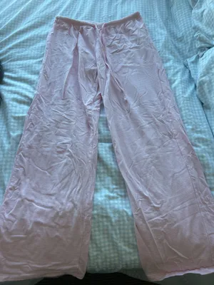Edikted Pink Striped Pants thumbnail 2