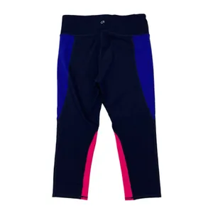Gap Fit Capris Medium Blue Pink Activewear Colorblock Gym Athleisure thumbnail 4