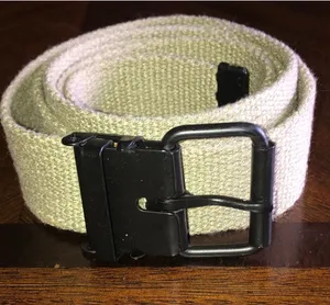 Light Green & Matte Black Canvas Belt L/XL thumbnail 1