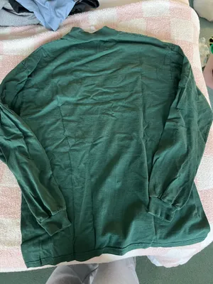 NFL Team Apparel Green and black vintage New York Jets long sleeve shirt #NFL thumbnail 5