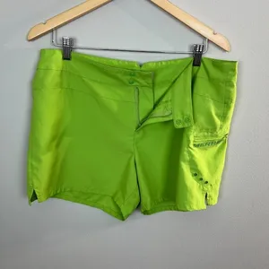 Merrell Shorts 12 Green‎ Outdoor Casual Zip Pocket Lightweight Womens thumbnail 5