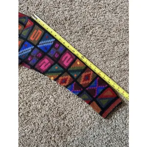 Vintage Women's Alpaca's Esmerelda Aztec Colorful Sweater Sz Small Medium 90's thumbnail 6