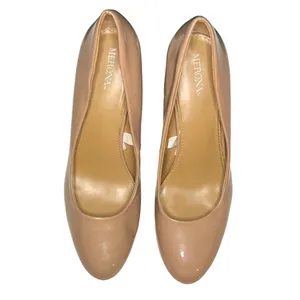 Merona Nude Patent Leather Classic Pumps Heels‎ Size 9 thumbnail 3
