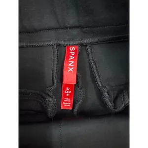 Spanx The Perfect Pant Slim Straight Leg Black Ponte Trousers Size Small Women's thumbnail 3