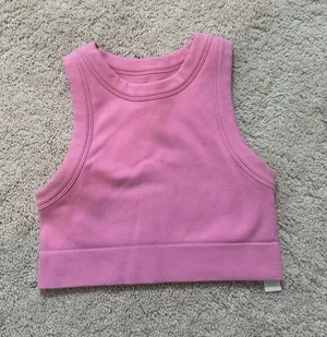 Aerie Pink Cropped Offline Tank thumbnail 1