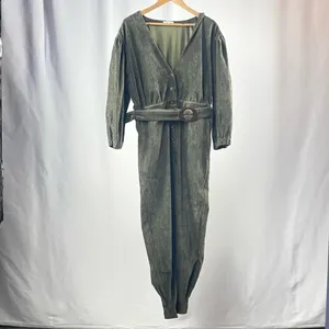NWT Tularosa Meira Jumpsuit in Olive‎ Green Size Large thumbnail 4