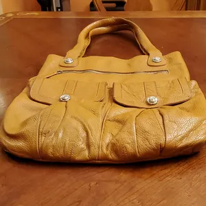 Rough Roses leather Bag Tan thumbnail 4