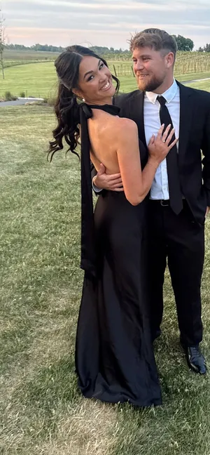 Black Dress Azazie thumbnail 1